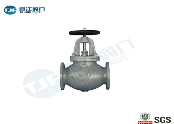 Válvula de globo marina industrial del acero de molde JIS F7311 5K para la regulación del vapor