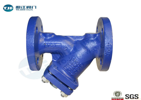 China Tipo ensanchado ANSI B16.5 de la operación manual del acero de molde de la válvula del tamiz de Y fábrica